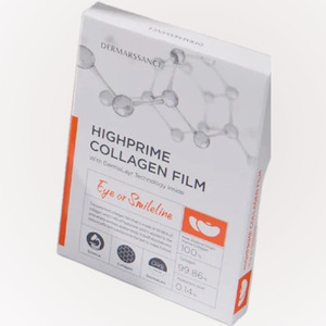 Mascarilla para ojos coreana K-Beauty Dermarssance High Prime Collagen Film Eye Or Smile Line 5 piezas Hecho en Corea - Product Image 5