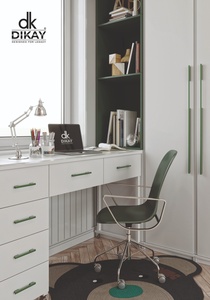 Modern Ribbed Aluminium Bar Cabinet Handle <b>Drawer</b> Pull Wardrobe Door Knob Set 10mm X 96mm Multiple Colors Easy Installation - Product Image 3