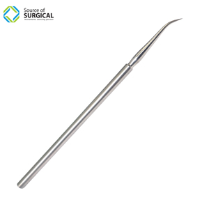Aiguille chirurgicale en acier inoxydable à pointe acérée, à usage unique, stérile, avec manche certifié CE, Classe I, garantie 1 an - Product Image 1