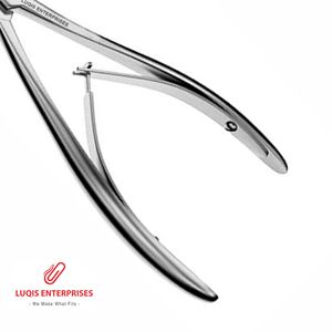 Tijeras para Septum Cottle con Mangos Angulados y Hojas Dentadas, Instrumento Quirúrgico de Rinoplastia de Acero Inoxidable - Product Image 3