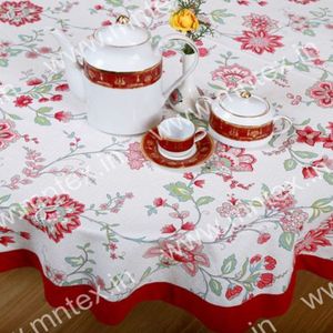 Nappe 100% coton teint en fil tissé Rectangle Design lavable pour la maison hôtel restaurant ou fête événement - Product Image 1