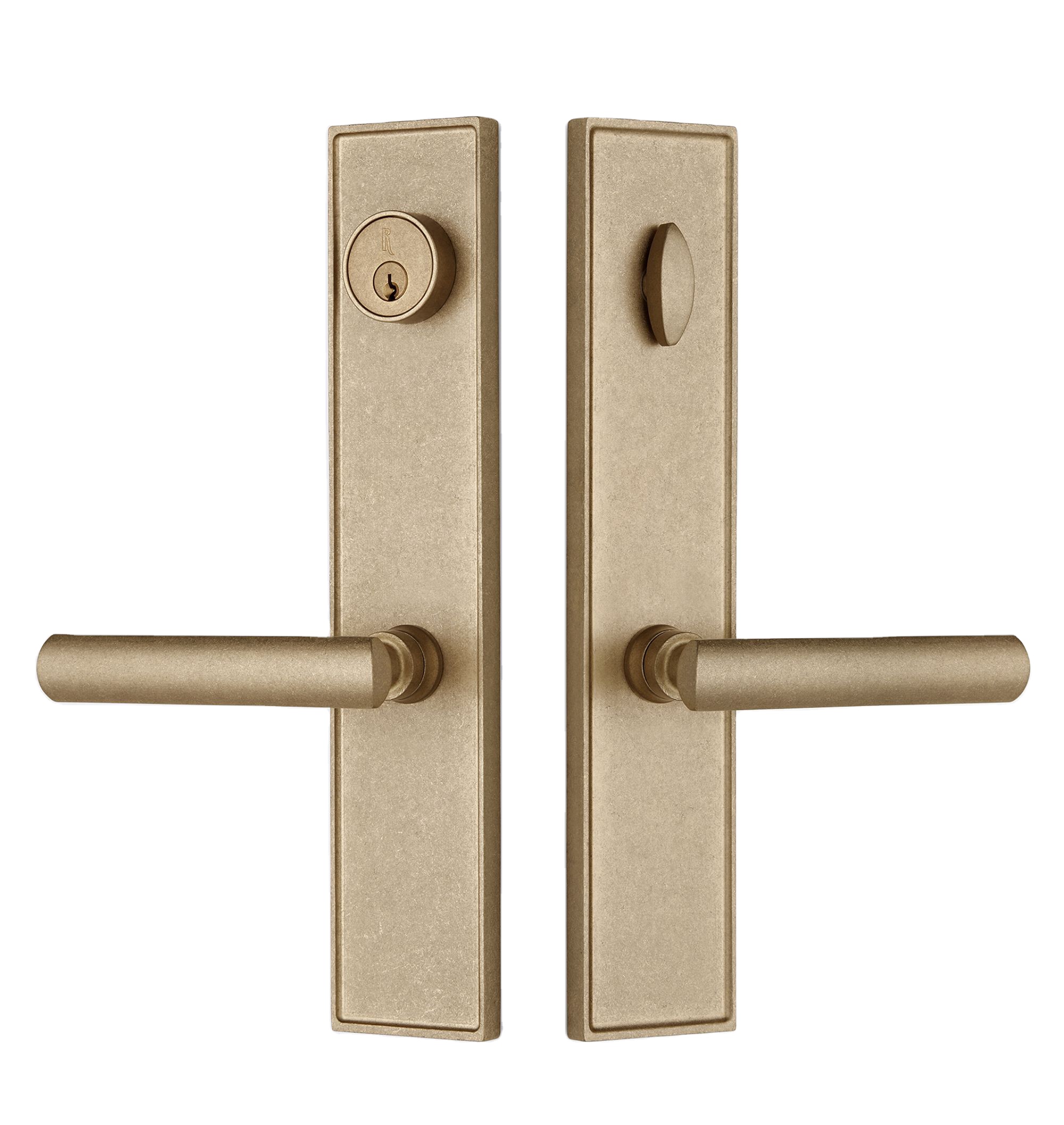 Trending Steel Bronze Color Double Lever Pull Handle for Home Hotel Restaurant Customizable With Passage Privacy Hardware
