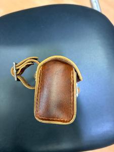 Bolsa de Sillín de Cuero Vintage, Color Marrón Clásico, Duradera, Ligera, Portátil, Diseño Simple, Unisex, para Adultos, Todas las Estaciones, Uso Universal en Bicicleta - Product Image 2