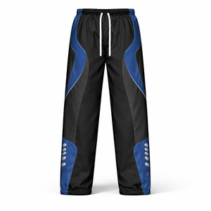Ensembles coupe-vent unisexes personnalisés 2026 – Survêtements d'hiver color block légers en nylon imperméable et respirant - Product Image 5