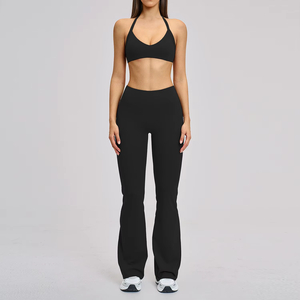 Nuevo Conjunto Deportivo de Yoga para Mujer, Transpirable, Sin Costuras, con Sujetador Deportivo y Leggings, Tallas Grandes, Ropa Deportiva para Gimnasio - Product Image 2