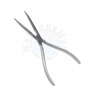 NABSONS MED Pinzas de punta larga de 6 pulgadas, punta de 2 mm, longitud de mandíbula de 5,7 cm, acero inoxidable, instrumento quirúrgico ortopédico manual - Product Image 3