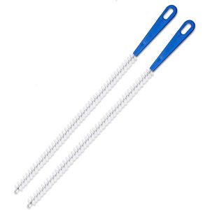 2-Pack 23.6inch Long <b>Drain</b> Cleaning <b>Brush</b> Sink <b>Drain</b> Cleaner with Nylon Bristles <b>Drain</b> Clog Remover Tool for Cleaning <b>Brushes</b> - Product Image 1