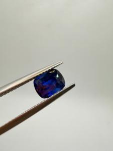 Zafiro Azul Natural Vívido de 2.20CT, 7.5X6X5 MM, Corte Cojín, Gema Preciosa Suelta de Ceilán, Sri Lanka, para Joyería - Product Image 1