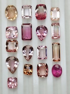 17 Pcs Lot Natural Tourmaline Loose Gemstone Faceted Cut High Quality Multi Tourmaline Stone for Jewelry Making Wholesale - Product Image 6