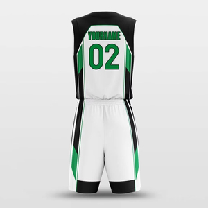 Ensemble de maillots de basket-ball sublimés personnalisés, respirant, à séchage rapide, uniforme de basket-ball d'équipe, vêtements de sport pour hommes adultes, vente en gros - Product Image 3