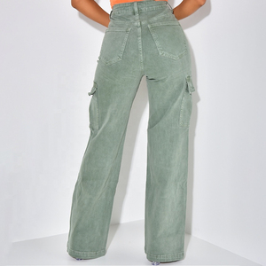 Wholesale Price Wide Fit With Side Vent Denim <b>Jeans</b> For Women Breathable Latest Design Adjustable Soft Stylish <b>Jeans</b> 2026 - Product Image 6