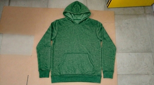 Sudadera con Capucha Verde de Manga Larga, Color Sólido, Algodón, Corte Regular, Unisex para Adultos, Todas las Temporadas, Prenda Informal - Product Image 6