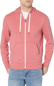 Sudadera con Capucha Amarilla para Hombre, con Cierre, de Forro Polar, Color Sólido, Corte Regular, para Otoño - Product Image 3