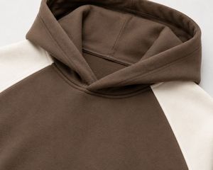Conjunto de Sudadera con Capucha y Pantalones Deportivos al por Mayor, Bicolor, 100% Algodón, Chándal para Hombre con Bolsillo Canguro, Traje Deportivo de Invierno para Gimnasio - Product Image 2