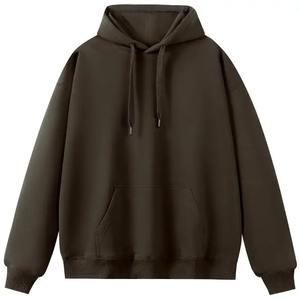 Sudadera con capucha de forro polar de terciopelo grueso Silver Fox para hombre, de marca de moda, oversize, holgada, con manga raglán, y chándal para mujer - Product Image 3