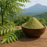 Polvo de Hojas de Curry Puro de Primera Calidad para el Crecimiento del Cabello, Control del Cabello Gris y Acondicionamiento del Cuero Cabelludo, Disponible al Mejor Precio