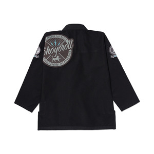 Kimono de BJJ Blanco Ligero y Elástico 100% Algodón con Logotipo Verde en la Espalda, Cintura Elástica, Unisex, para Bebés y Niños Pequeños, Ropa de Artes Marciales - Product Image 4
