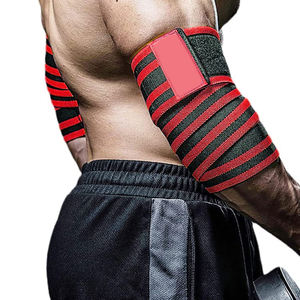 Bandes de genou et de coude personnalisables avec logo pour l'entraînement en salle de sport – Nouvelles bandes souples et ajustables pour la musculation et les exercices - Product Image 1