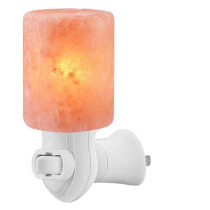 Lampe à sel naturel de l'Himalaya veilleuse sculptée à la main en forme de boule prise raffinée ampoule murale décor de chambre emballage élégant-sac Sachet - Product Image 2