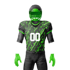 Uniforme de football américain pour club, avec logo d'équipe, respirant, pour jeunes, pour compétition, entraînement et matchs - Product Image 4