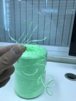 Cordon de fixation agricole UV en PP vierge torsadé, monofilament, 300m, blanc, 1.5mm 2mm, pour film de serre