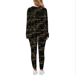 new design unisex winter hooded fleece <b>tracksuit</b> set breathable sportswear running outfit wholesale custom high quality - Product Image 5