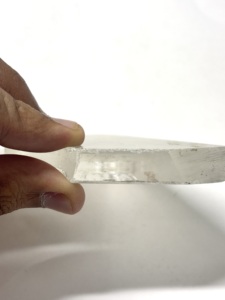 พลอยแซฟไฟร์พัพพารัดชา ผลิตในห้องปฏิบัติการ แบบเม็ดหยาบ คอรันดัมแบบฟิวชั่น แบบเม็ดหยาบ แบบเม็ดพลอยดิบ แบบพลอยมีค่า - Product Image 5