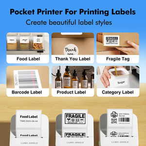 Mini Imprimante <span class=keywords><strong>Portable</strong></span> pour <span class=keywords><strong>Android</strong></span> iOS, Cadeau Idéal pour Étudiants, Imprimante Mobile Sans Fil pour Devoirs et Notes d'Étude, Personnalisation OEM ODM - Product Image 3