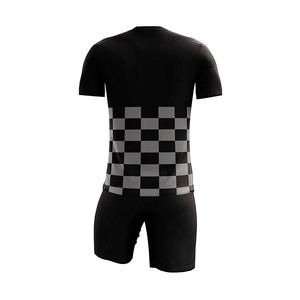 Maillots de football de sublimation de qualité supérieure pour adultes en tissu 100% polyester à manches courtes, séchage rapide, service OEM - Product Image 6