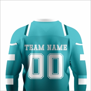 ชุดยูนิฟอร์มฮอกกี้น้ำแข็งแบบซับลิเมชั่นสั่งทำพิเศษ แห้งเร็ว เสื้อทีมสำหรับการฝึกซ้อมฮอกกี้ - Product Image 5