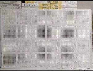Wholesale Supply Acoustic Perforated Gypsum Board with Fire Resistant Features for Commercial Interiors Available For Sale - Product Image 2
