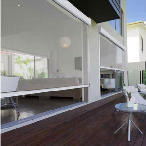 Persiana Enrollable Motorizada Inteligente para Exteriores, Resistente al Viento, con Riel Automático, para una Protección Óptima de Restaurantes y Patios - Product Image 1