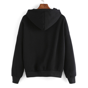 Sudaderas Personalizadas para Mujer con Logotipo Impreso en DTF, Sudadera Holgada de Felpa Rosa Bebé, Estilo Lavado Ácido para Invierno - Product Image 2