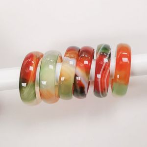 H a CRAFT Handmade Classic Chunky <b>Resin</b> Bangles for Women Party Occasion with Lovers Pattern - Product Image 6