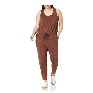 Mono deportivo de mujer de una pieza, sin tirantes, con cuello en V, de longitud completa, de doble cara, de spandex/nailon, resistente al sudor y a las arrugas. - Product Image 3