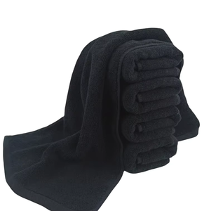 Customized Colors Sizes Adult Wholesale Solid Color Pakistan Made Organic Compressed Embroidery <b>Bath</b> <b>Towel</b> <b>Sets</b> - Product Image 3