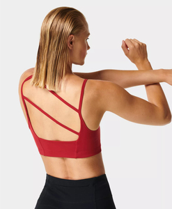 Top Corto Halter de Color Sólido para Mujer, Verano, Casual, Sexy - Product Image 3