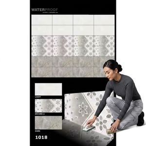 Natural 12x24 300x600mm Indoor Ceramic <b>Wall</b> <b>Cladding</b> Tiles Glossy Finish Porcelain Glazed Tiles for House Outdoor Hall Bathroom - Product Image 4