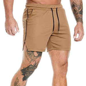 Pantalones Cortos Deportivos de Malla Transpirable de Secado Rápido para Hombre, Personalizables, de Spandex y Nailon, para Entrenamiento, Running, Baloncesto y Gimnasio, Venta al Por Mayor - Product Image 5