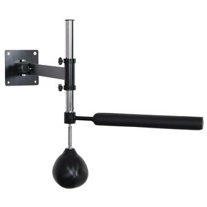 Attrezzatura da Palestra Domestica Nera, Trainer da Boxe a Parete con Rotazione a 360 Gradi, Barra da Boxe Rapida con Palla da Pugilato in PU Resistente - Product Image 1