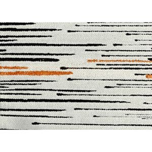 Pouf ottoman moderne carré en tissu jacquard antidérapant, 1 pièce, pouf de siège, fauteuil pouf, pouf rembourré - Product Image 6