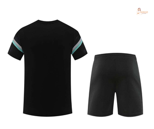 Survêtement de jogging homme personnalisé avec logo, style sportif, automne, couleur unie, polyester/coton, respirant, écologique, séchage rapide - Product Image 1