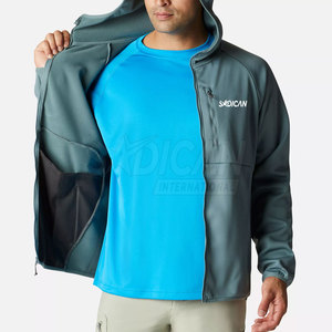 Custom Design Men Winter Soft Shell Winter Jacket With Thermal <b>Fleece</b> Lining Hooded Style For <b>Work</b> Daily Wear And Outdoor Use - Product Image 4