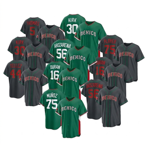 Men Summer Baseball Jersey Short Sleeve Striped Gray Button Front Breathable Polyester/Cotton Athletic Team Apparel - Product Image 6