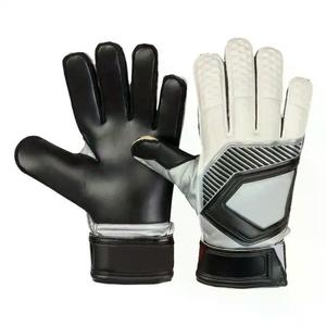 Gants de gardien de but de football professionnels avec logo personnalisé, cuir respirant de haute qualité, extensibles, antidérapants, unisexes, vente en gros, extérieur - Product Image 5