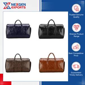 Proveedor Reconocido que Vende Bolsos de Viaje de Cuero PU de Alta Calidad y Confiables con Compartimento para Zapatos para Compradores Mayoristas - Product Image 3
