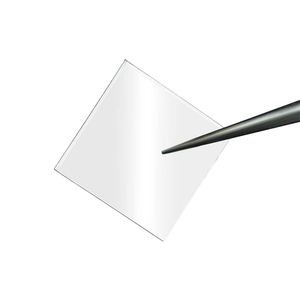 Placa de diamante cuadrada monocristalina Aga9 de 10 mm x 10 mm, grosor de 0,4 mm - Product Image 1