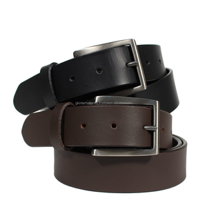 Ceinture en cuir élégante avec boucle ceinture décontractée en cuir de haute qualité, fabriquée à la main pour hommes, chez un fabricant de gros - Product Image 6