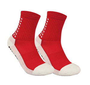 Chaussettes de football en coton/fibre de bambou pour jeunes, tricotées, antidérapantes, unisexes, personnalisables, pour le football - Product Image 1
