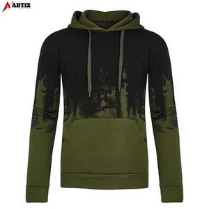 Custom Logo Sublimation Men's Fleece <b>Hoodies</b> Wholesale 100% Cotton Printed Full Color Casual Street-wear <b>Plain</b> Workout Wear - Product Image 4